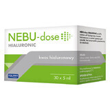 Nebu-Dose Hyaluronic, solution à 0,9% pour nébulisation d'acide hyaluronique, 5 ml x 30 ampoules 