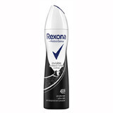 Rexona, spray anti-transpirant, Invisible Black &amp; White, 150 ml