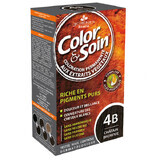 Color&amp;Soin, teinture pour cheveux, 4B châtain, 135 ml