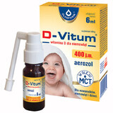 D-Vitum 400 UI, vitamine D pour nourrissons, aérosol, 6 ml