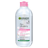 Garnier, Lotion micellaire 3en1, peau sensible, 400 ml