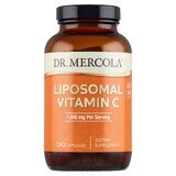 Mercola Vitamine C liposomale, vitamine C 1000 mg, 180 gélules