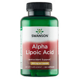 Swanson Alpha Lipoic Acid, Alpha Lipoic Acid 300 mg, 120 gélules