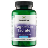 Swanson Magnesium Taurate, taurate de magnésium, 120 comprimés