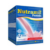 Olimp Nutramil Complex Protein, préparation nutritionnelle, goût fraise, 72 g x 6 sachets