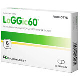 Pharmabest LoGGic60, 20 gélules