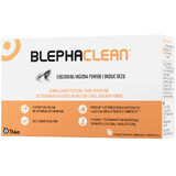 Blephaclean, lingettes stériles pour l'hygiène quotidienne des paupières, 20 pièces