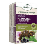 Herbapol Na Tarczycę z Morszczynem, tisane fixe aux herbes et aux fruits, 2 g x 20 sachets