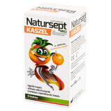 Natursept Med Toux, sucettes de plus de 3 ans, goût orange, 6 pièces