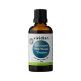 Viridian 100% Bio-Milchdistel-Tinktur, Distel, Bio-Tropfen, 50 ml