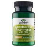 Swanson Lactobacillus Rhamnosus avec FOS, 60 gélules végétales