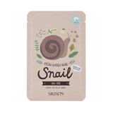 Skin79, Fresh Garden Snail, Snail Mucus Patch Mask, 23g