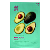 Holika Holika, Pure Essence Mask Sheet Avocado, feuille de masque en coton, 1 pièce