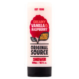 Original Source Vegan, gel douche, Vanilia-Raspberry, 500 ml