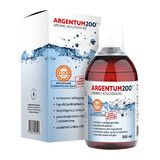 Aura Herbals Argentum 200, argent colloïdal 100 ppm, tonique, 500 ml