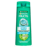 Garnier Fructis Hydra Fresh, shampooing fortifiant pour cheveux gras avec pointes sèches, 400 ml