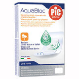 Pic Solution AquaBloc, pansements post-opératoires, antibactériens, imperméables, 5 cm x 7 cm, 5 pièces