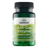 Swanson Anti-Gas-Enzyme, 90 gélules végétales