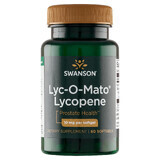 Swanson Lyc-O-Mato Lycopène, lycopène naturel, 60 capsules de gel