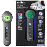 Braun BNT 400, thermomètre frontal sans contact 5-en-1 avec précision de l'âge, noir