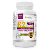 Wish, Vitamine K2 MK-7 de Natto 100 µg, ménaquinone-7, 120 comprimés