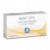 BioAir 38FW, lentes de contacto, trimestrales, -2,00, 3 uds.