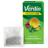 Verdin Fix au thé vert, 20 sachets