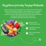 BoboVita Porcja Zbóż Porridge 7 céréales, myrtille, mûre, pomme, sans produits laitiers, sans sucre ajouté, après 8 mois, 170 g