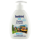 Bobini Kids, savon antibactérien pour les mains, avec distributeur, mangue, 300 ml