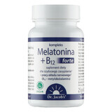 Dr. Jacob's Melatonin + B12 Complex Forte, 90 comprimate