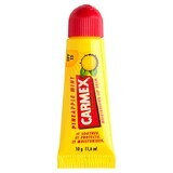 Carmex Ananas Menthe, baume à lèvres hydratant en tube, SPF 15, 10 g