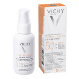 Vichy Capital Soleil UV-Age Daily, fluide anti-photo-âge, SPF 50+, 40 ml