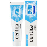 Dentica, dentifrice, goût menthe, Ultra White, 100 ml