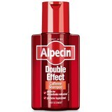 Alpecin Double Efect, shampooing à la caféine contre la chute des cheveux et contre les pellicules, 200 ml