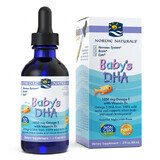 Nordic Naturals Baby's DHA, oméga-3 avec vitamine D3, 60 ml