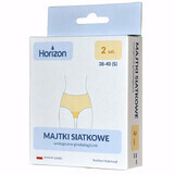 Horizon, culotte en filet, urologique-gynécologique, taille 38-40, 2 pièces