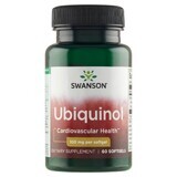 Swanson Ubiquinol, ubiquinol 100 mg, 60 gélules