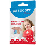 Pasocare mini-fold, set de patchs hypoallergéniques, 20 pièces