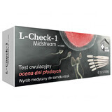 L-Check-1 Midstream Test d'ovulation, 1 paquet (5 tests)