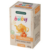 Premium Rosa Herbi Baby argousier, tisane pour bébés et enfants à partir de 9 mois, 20 sachets