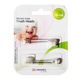 Meriden Kiddy, embouts de brosse à dents sonique pour enfants, 18-48 mois, 2 pièces