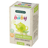 Premium Rosa Herbi Baby Calm tummy, thé pour bébés et enfants à partir de 6 mois, 20 sachets