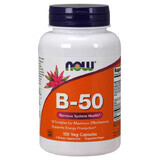 Now Foods B-50, complexe de vitamines B, 100 gélules