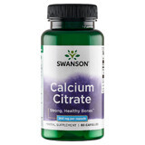 Swanson Calcium Citrate, 60 capsules