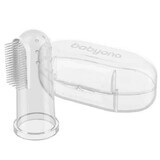 BabyOno, brosse à doigts pour les premières dents, silicone, 723/01, 1 pc