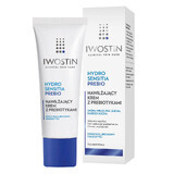 Iwostin Hydro Sensitia Prebio, crème hydratante aux prébiotiques, peaux sensibles, sèches et très sèches, 50 ml