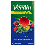 Verdin Fix aux fruits des bois, 20 sachets