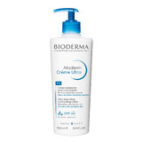 Bioderma Atoderm Creme Ultra, crème hydratante ultra-nourrissante pour le corps, peaux normales, sèches et sensibles, 500 ml