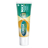 Corega Power Max Fixation + Cover, crème de fixation pour prothèses dentaires, menthe, 40 g