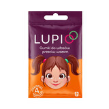 Lupio, élastiques à cheveux contre les poux, 4 pièces